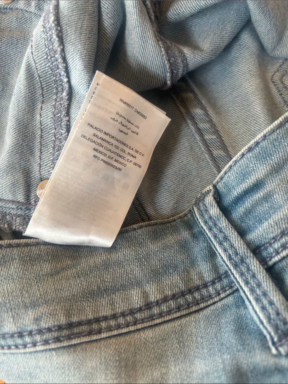 Bebe Silver Chain Jeans (See measurements) - Picture 8 of 12